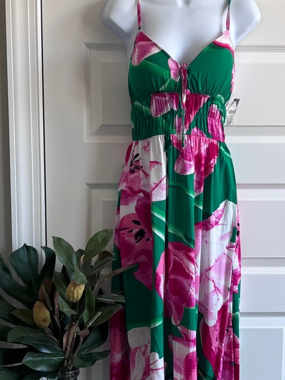 JOLIE & JOY Tropical Maxi Size Small NWT Cece - Picture 3 of 6